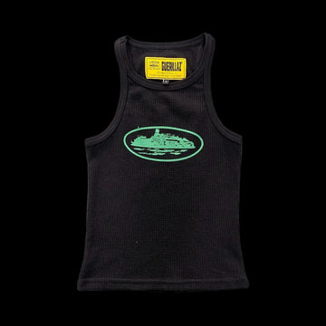 Corteiz Alcatraz Women's Tank Top Black/Green
